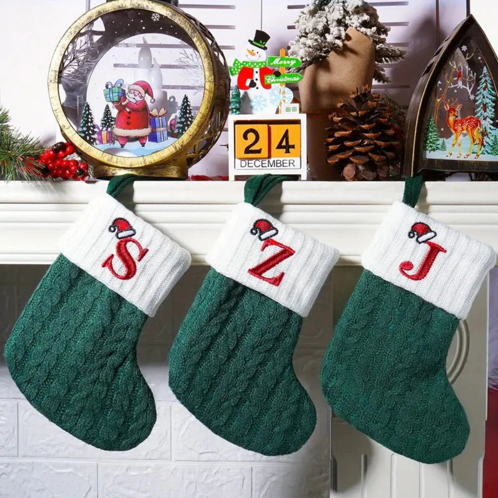 Alphabet Xmas Stockings