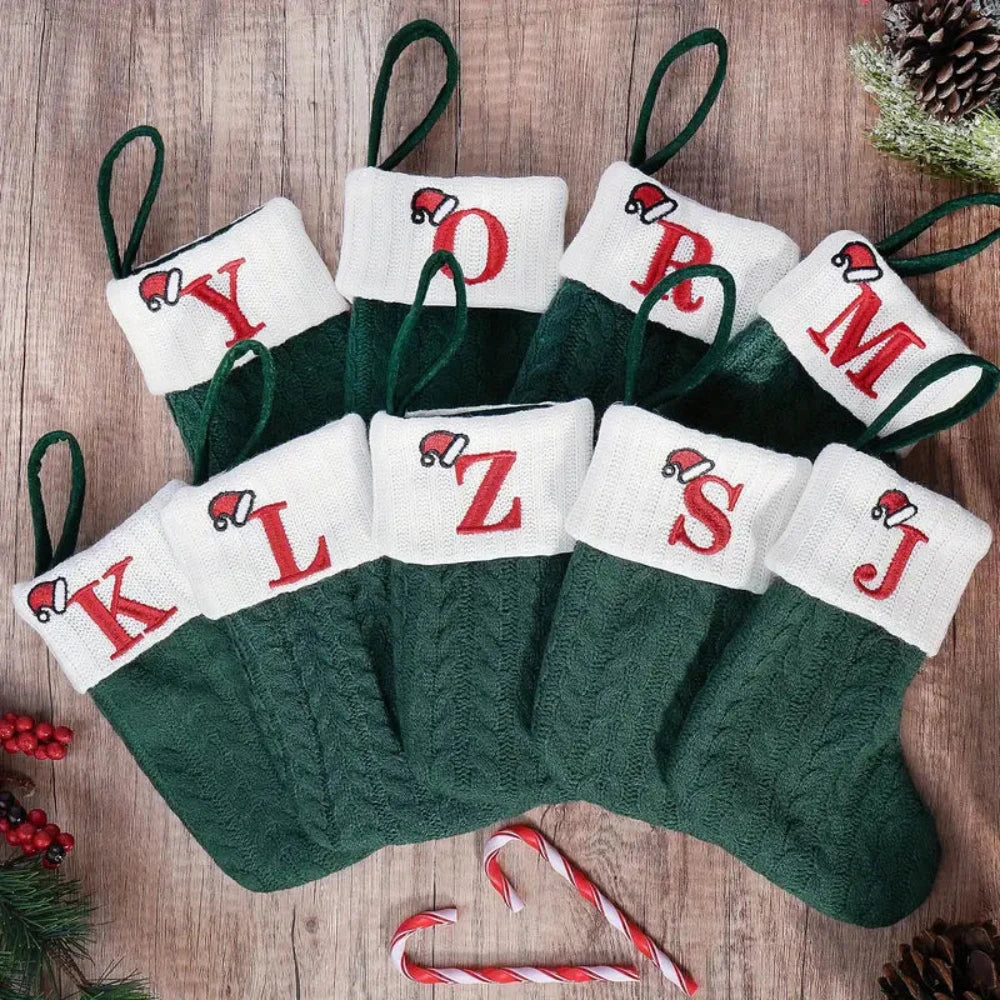Alphabet Xmas Stockings