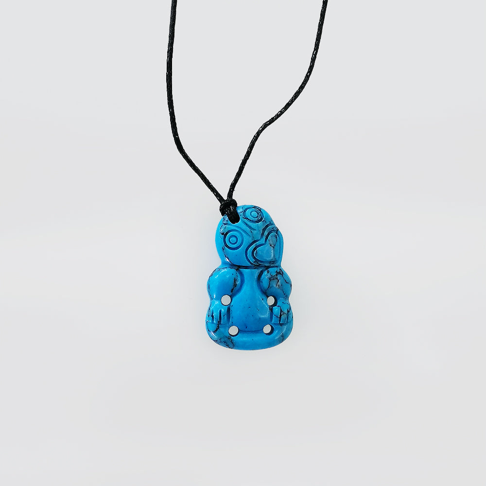 Turquoise Necklace - 'Hei Tiki'