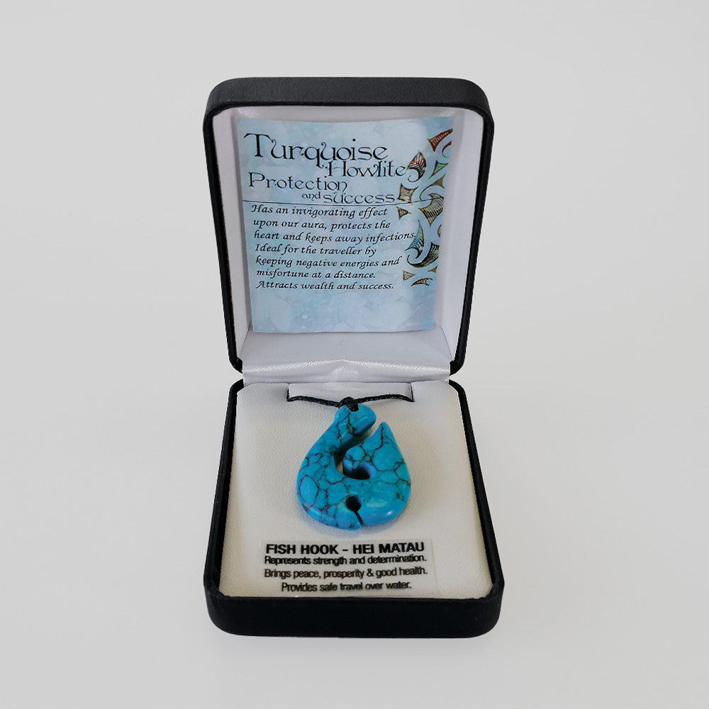 Turquoise Necklace - ''Hei Matau'