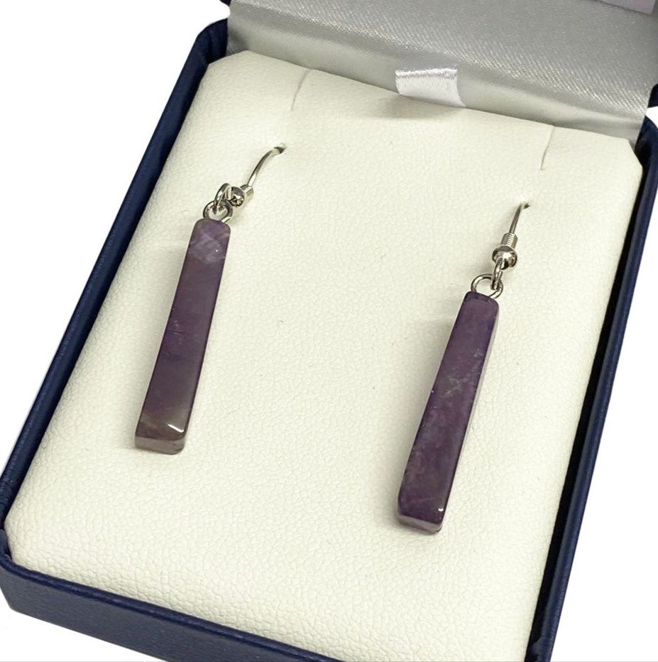 Amethyst - Drop Earrings