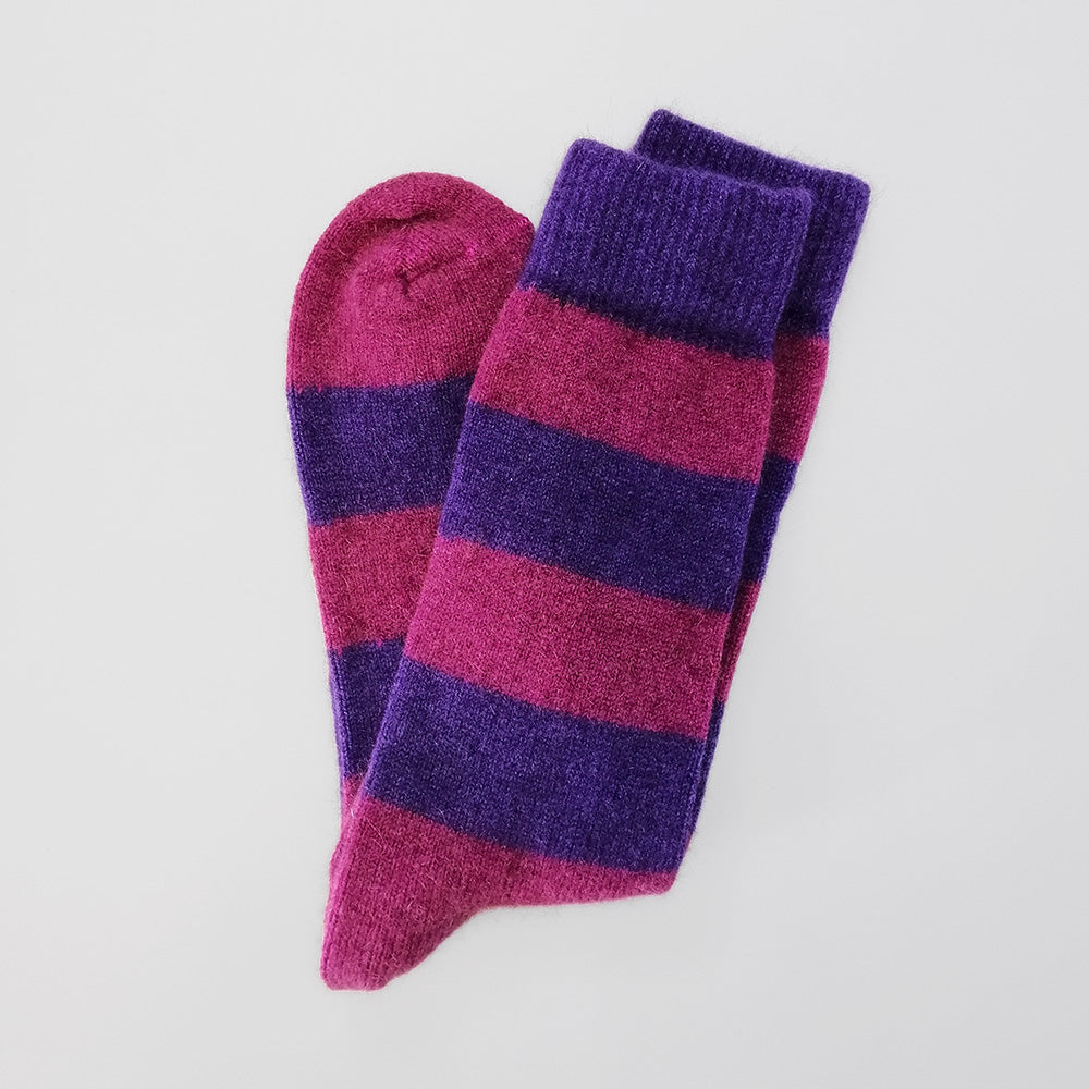 Possum Merino Socks - Casual Stripes