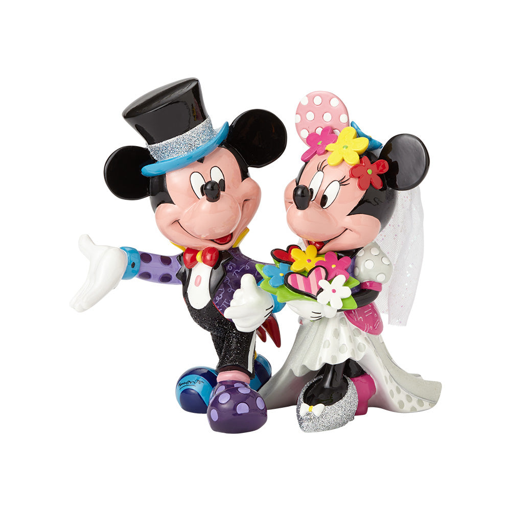 Mickey & Minnie Mouse Wedding Figurine