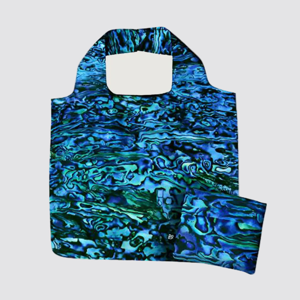 Reusable Folding Bag - Paua