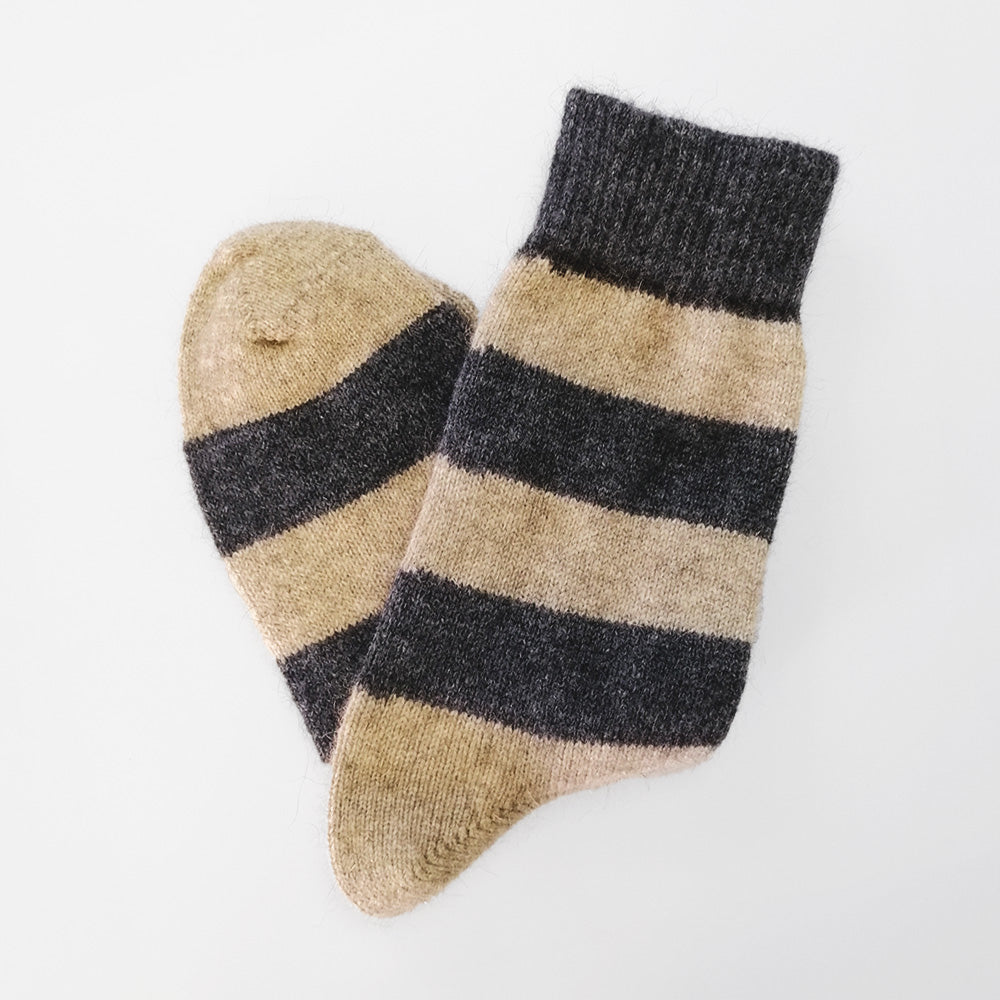 Possum Merino Socks - Casual Stripes