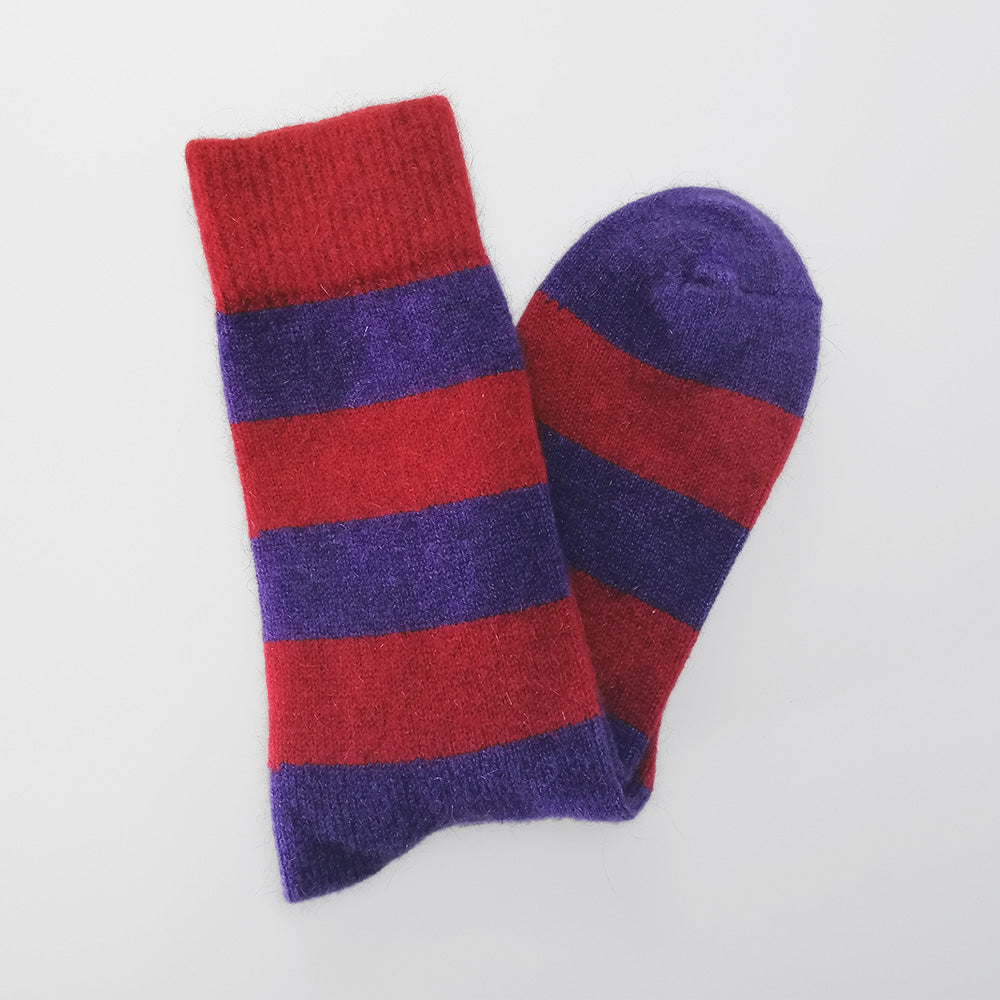 Possum Merino Socks - Casual Stripes