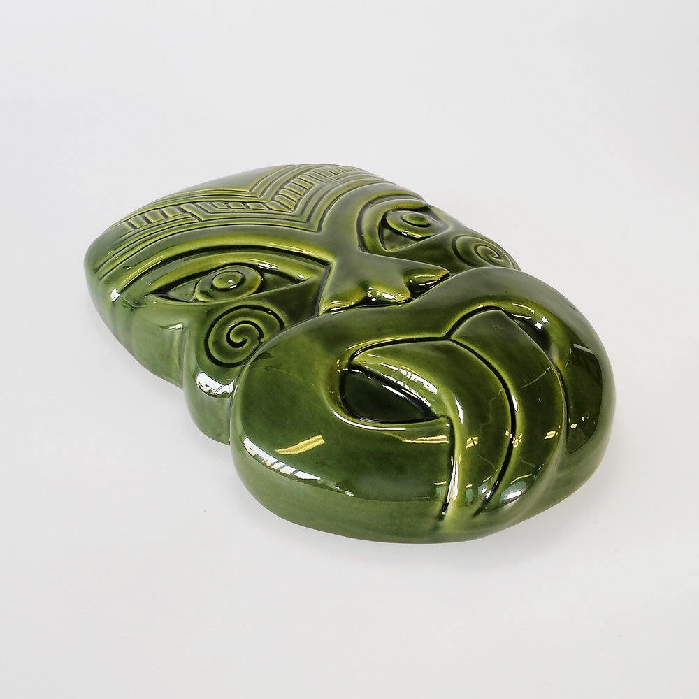Green Ceramic Taniwha - 25cm