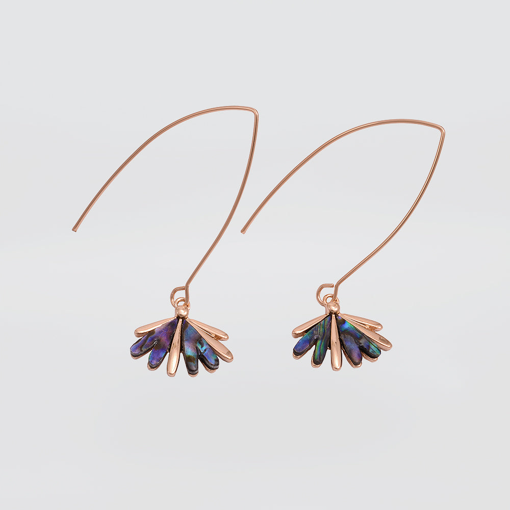 Kiwicraft - Paua Fantail Earrings