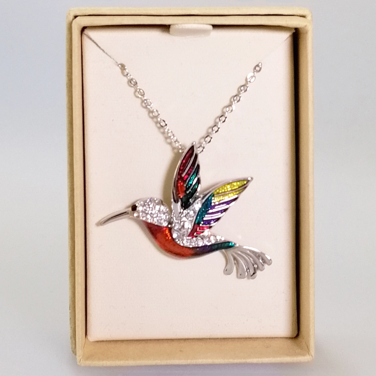 Kiwicraft - Hummingbird Necklace