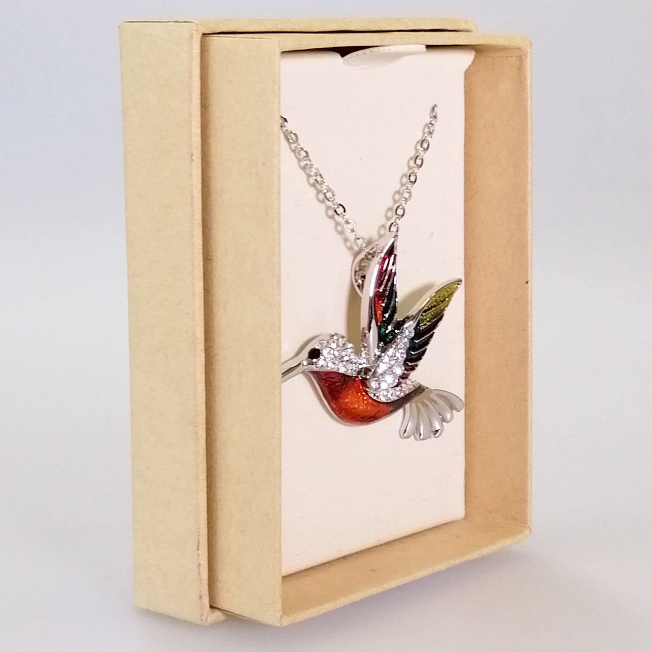 Kiwicraft - Hummingbird Necklace