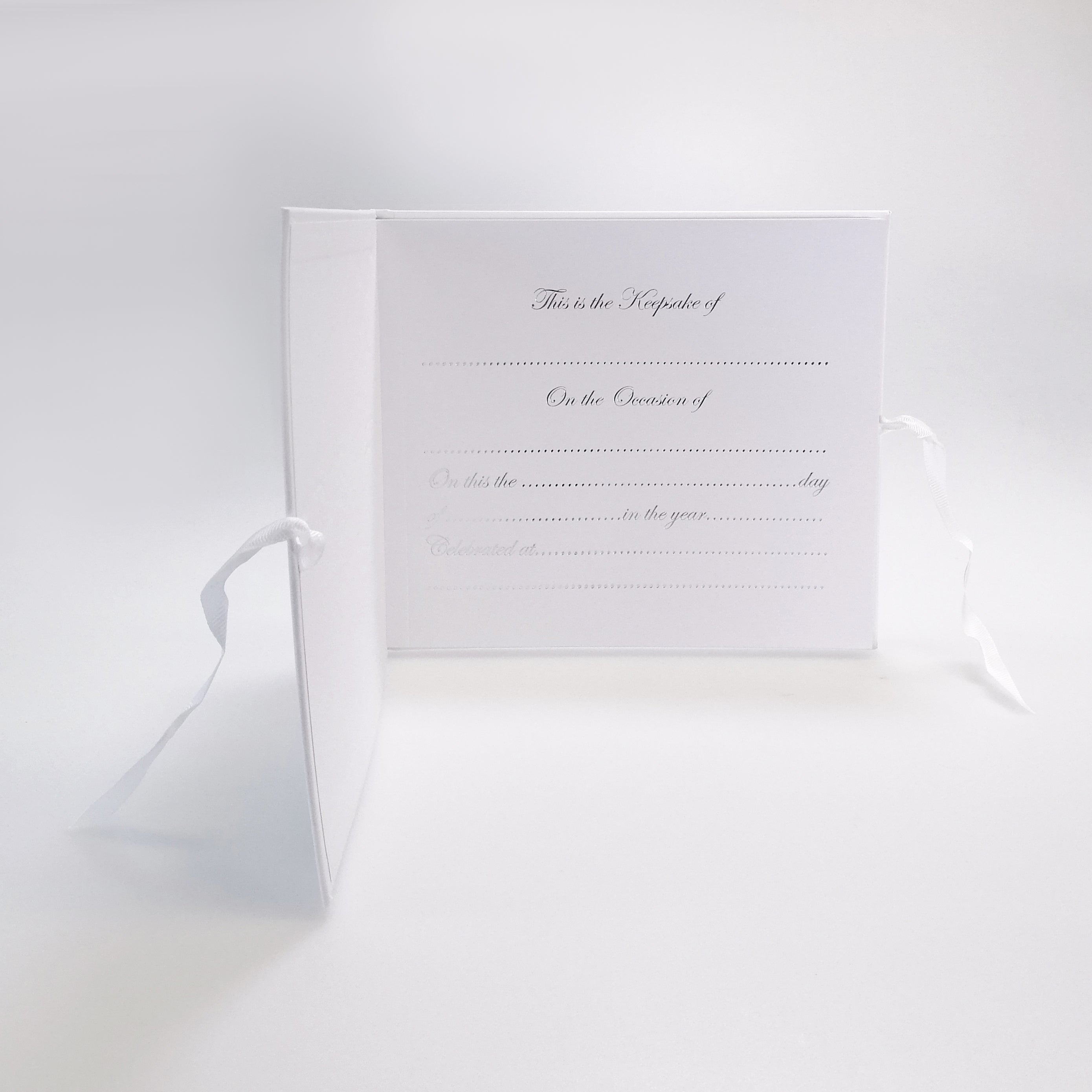 White Butterfly Guestbook