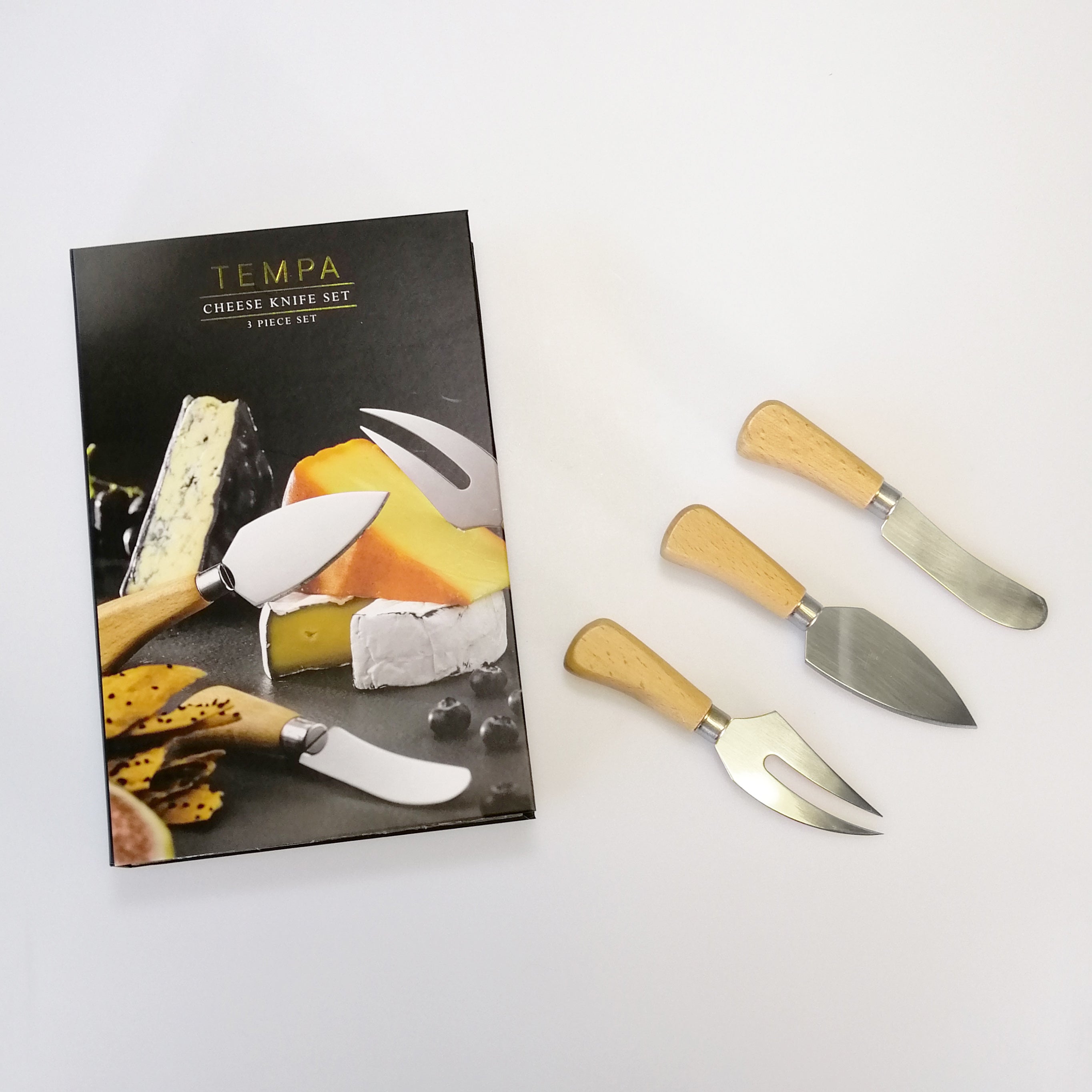 Tempa - Cheese Knife 3pc Set