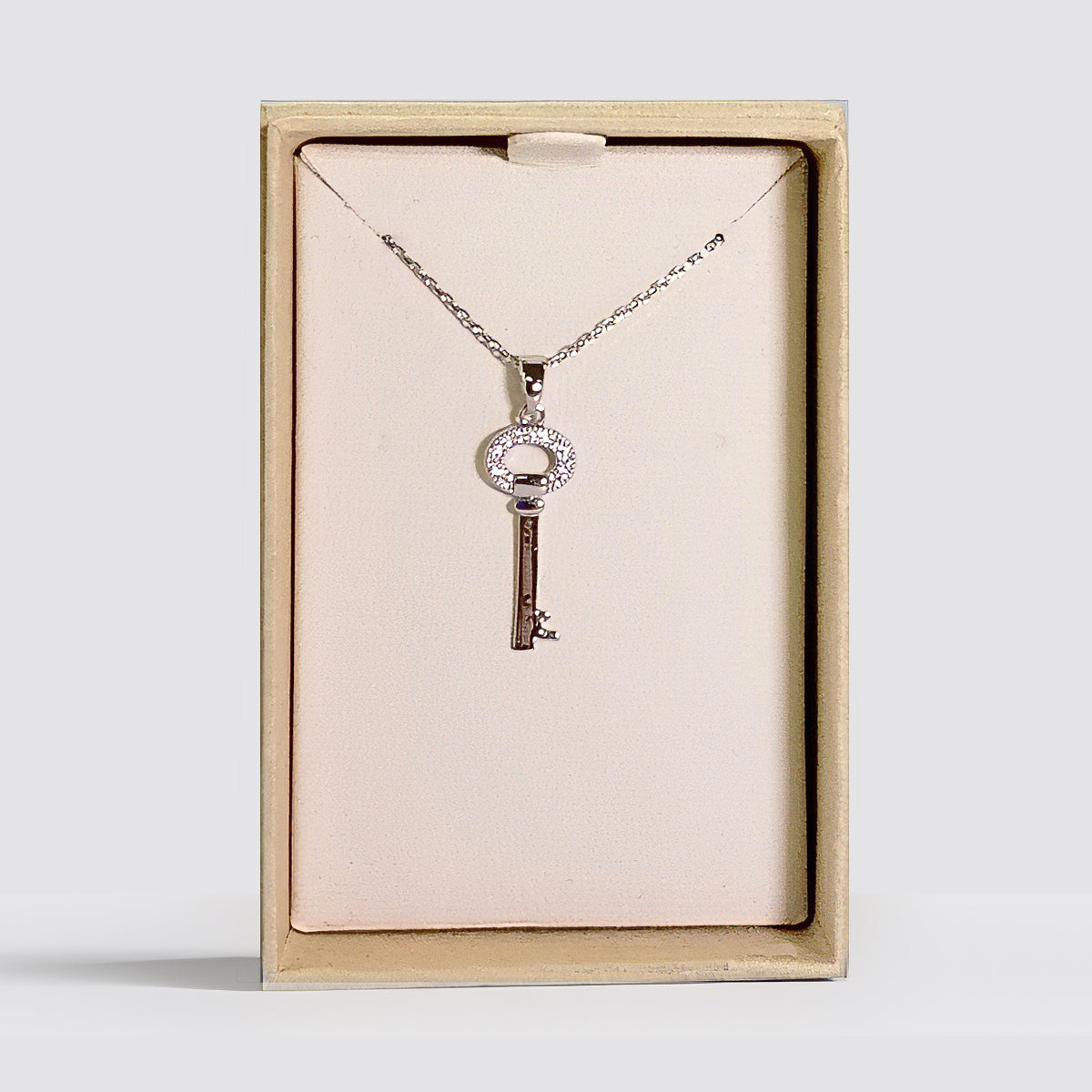 Kiwicraft - Silver-look Key Necklace