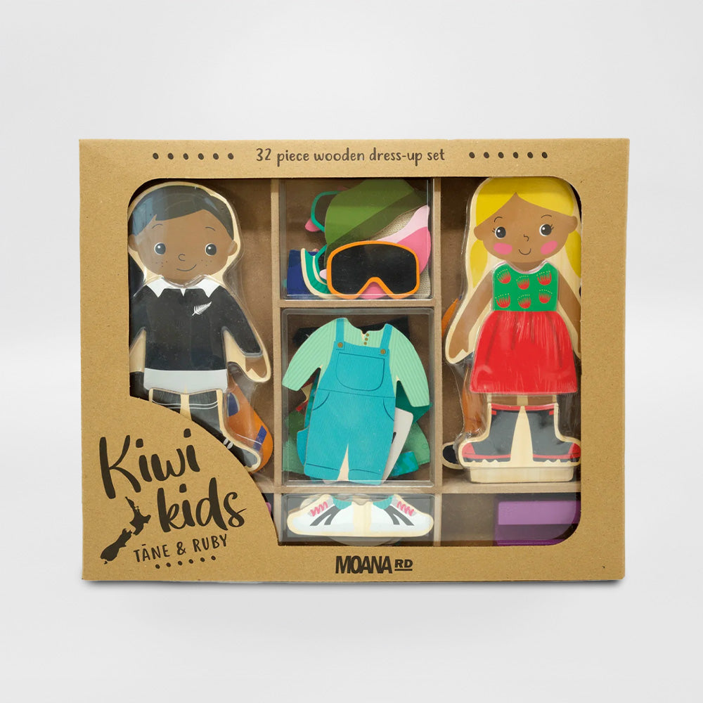 Kiwi Kids Magnetic Dress-up Dolls