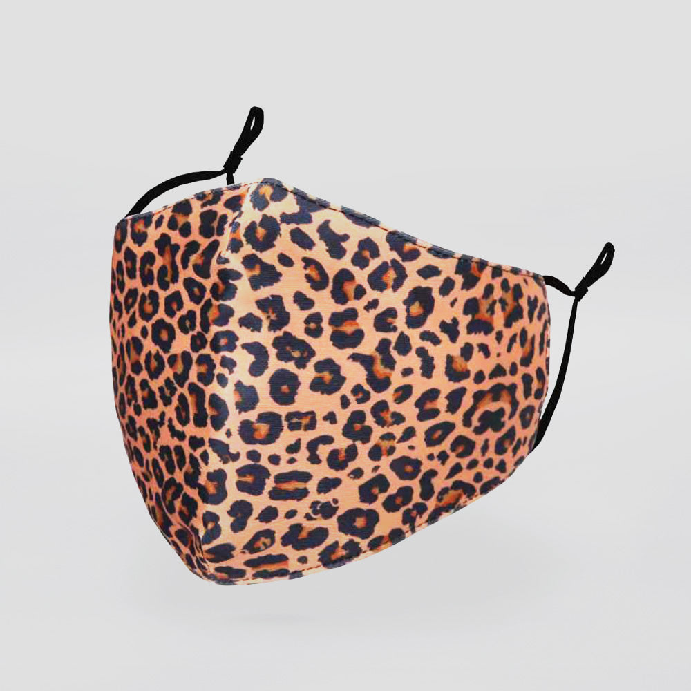 Face Cover Mask - Pink Leopard Print