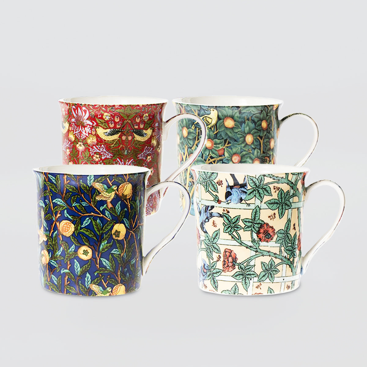 William Morris Mugs - Set/4