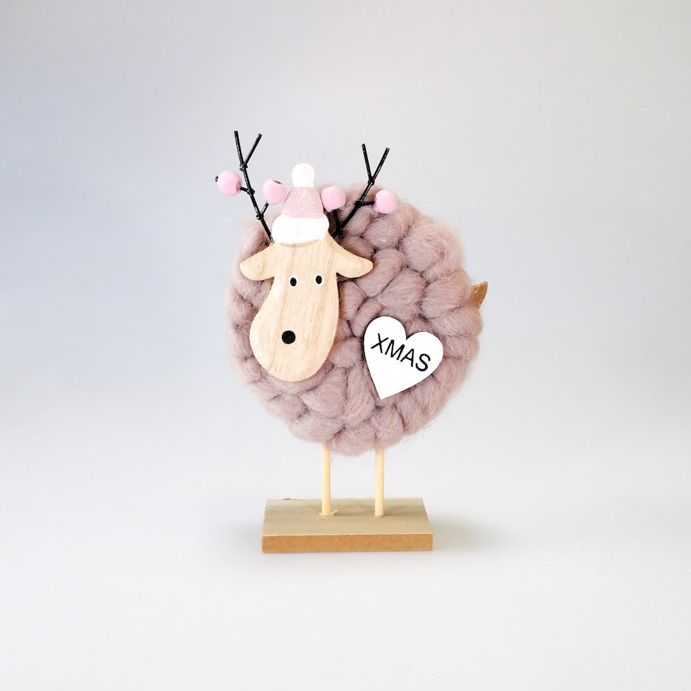 Woollen Christmas Reindeer ASSORTED