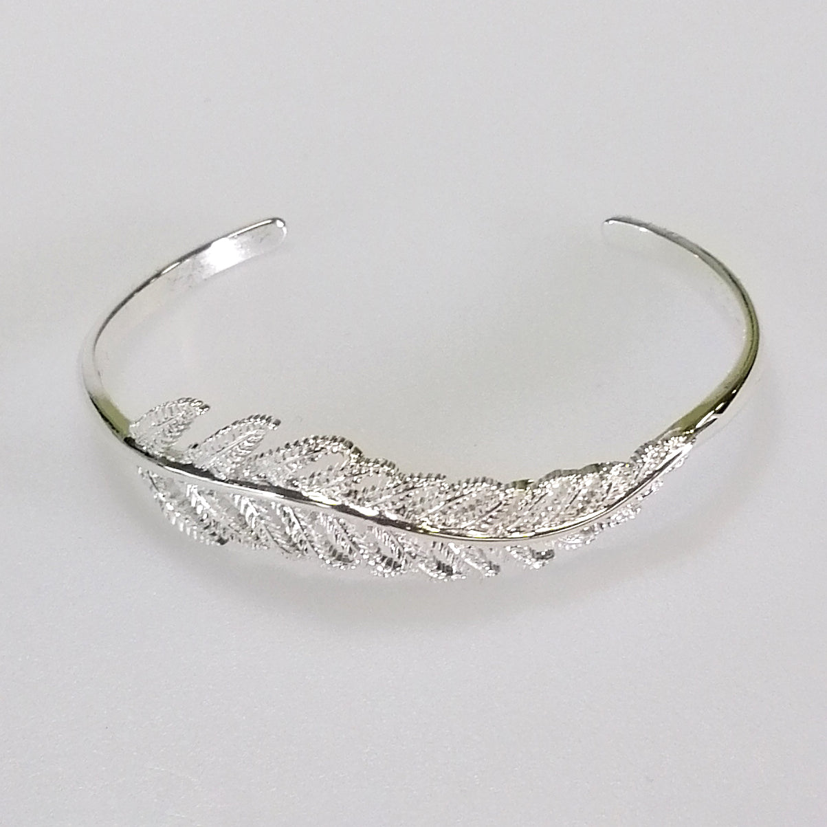 Kiwicraft - Adjustable Silver Fern Bangle