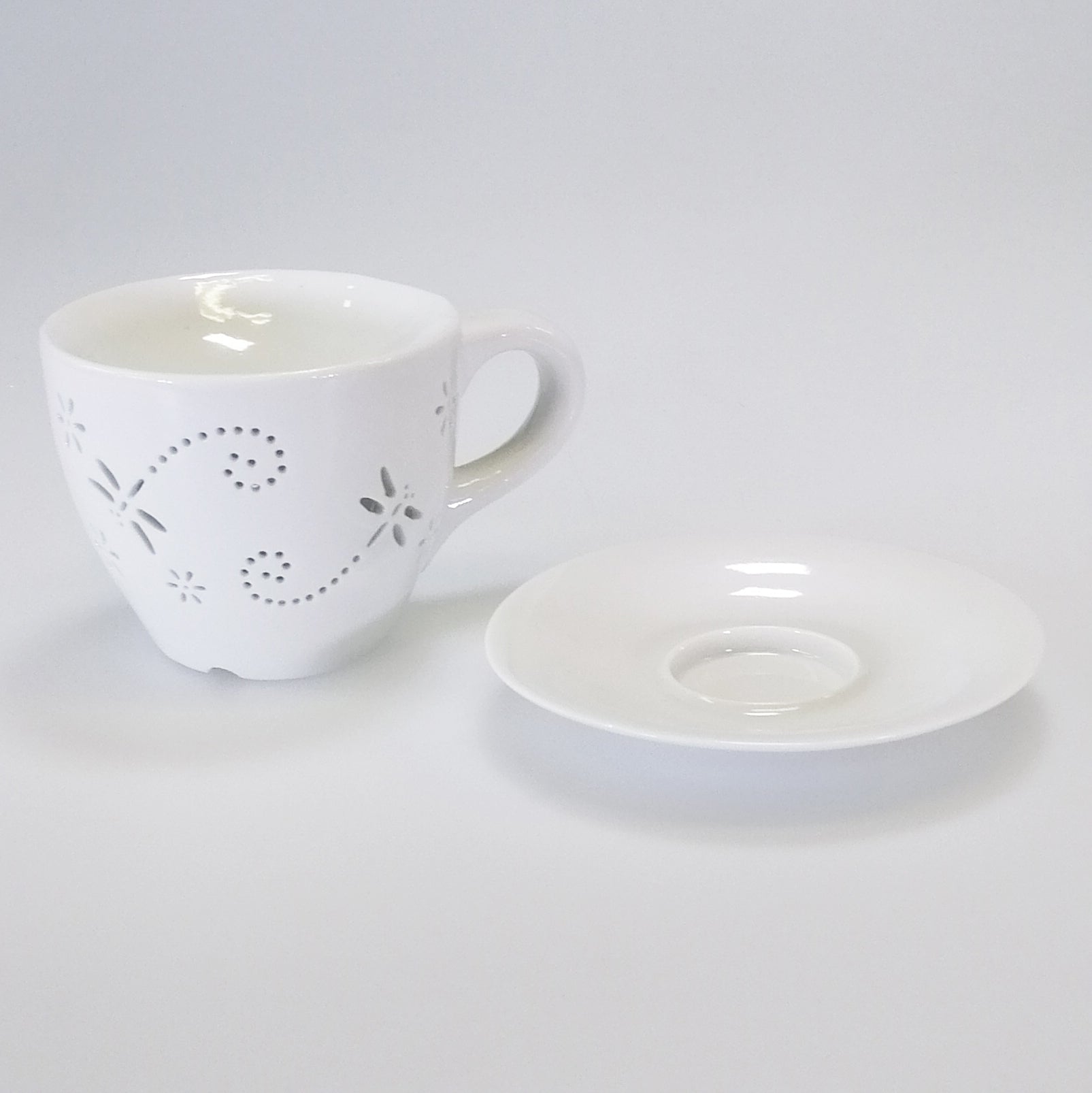 Teacup Style Oil Burner - Dragonfly