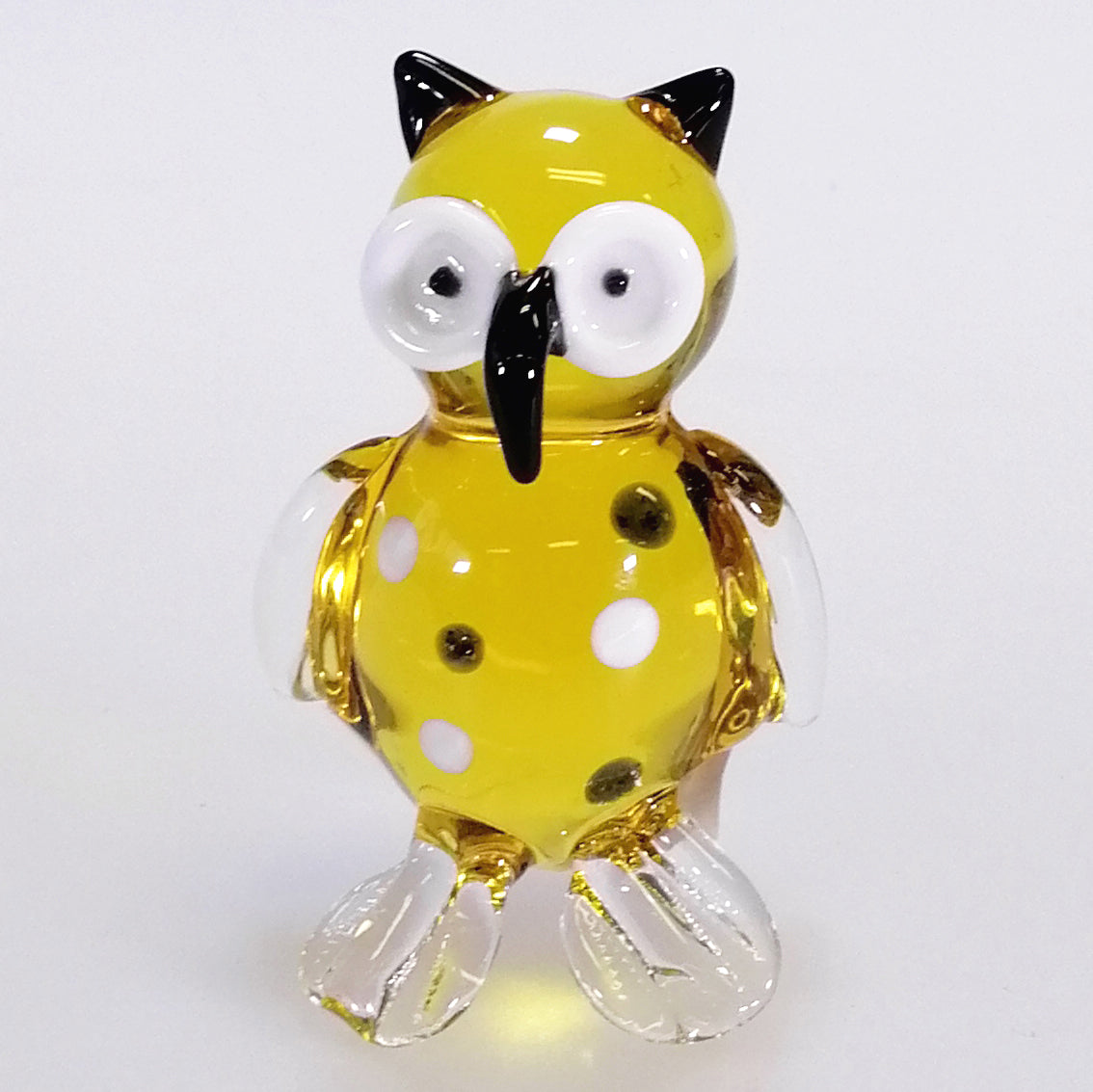 Glass Owl Figurine