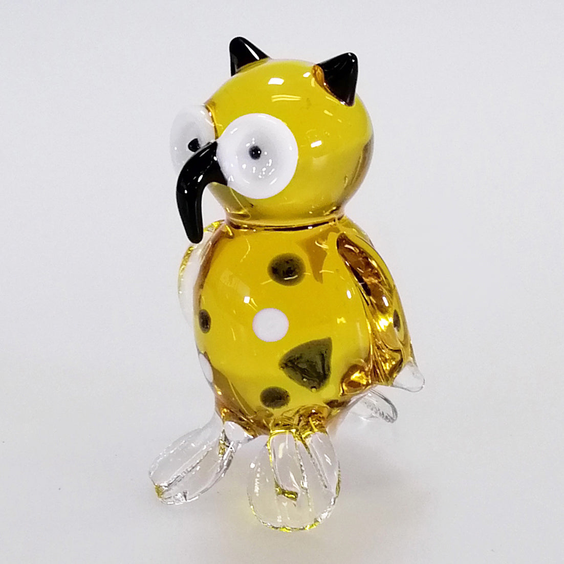 Glass Owl Figurine