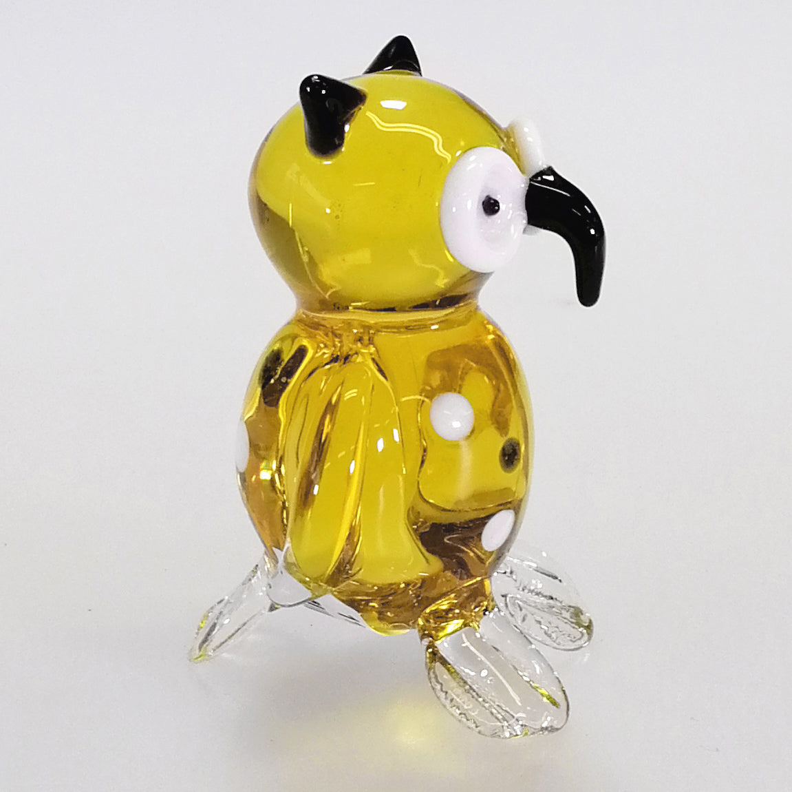 Glass Owl Figurine