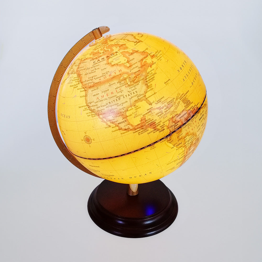 Light Up International Globe - 22.8cm