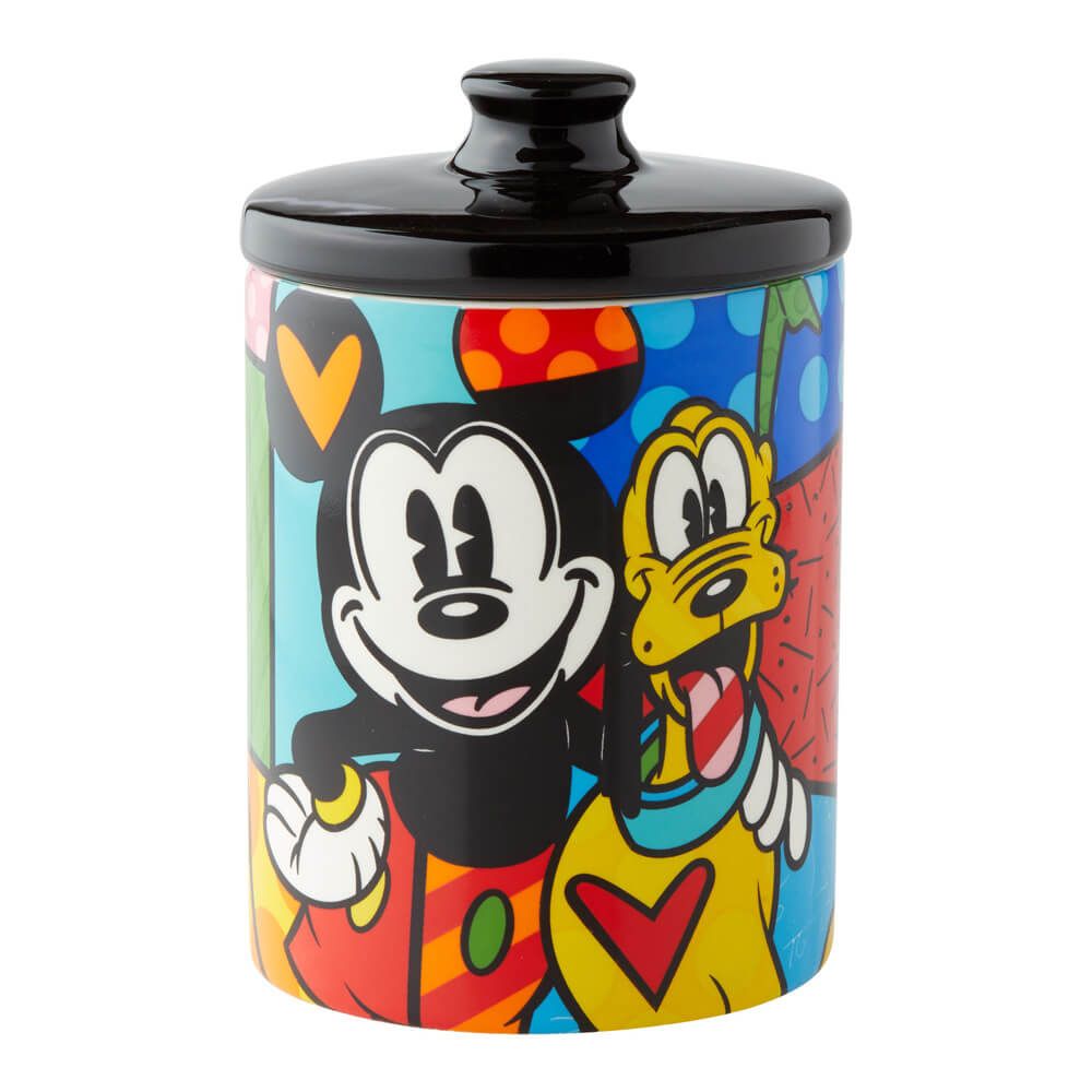 Britto - Mickey & Pluto Canister - Small