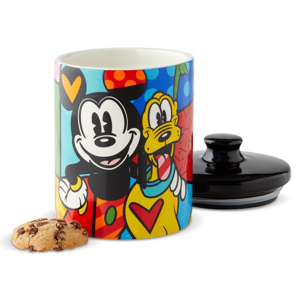 Britto - Mickey & Pluto Canister - Small