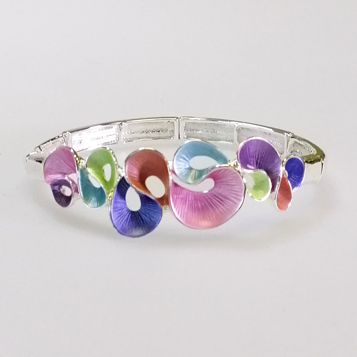 Kiwicraft - Ribbon Twist Bracelet - Multicolour