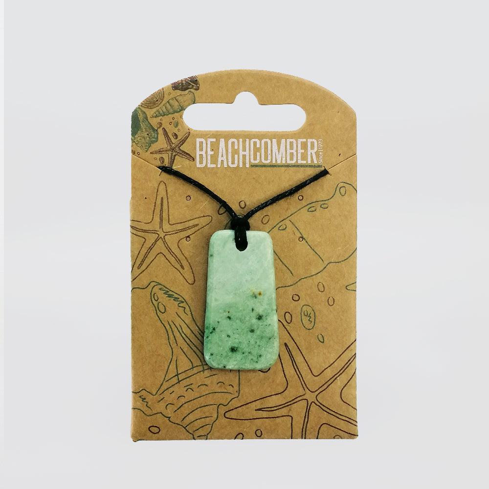 Pounamu (NZ Greenstone) Pendant - Beachcomber Range