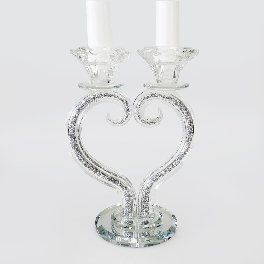 Crushed Heart Candle Stand