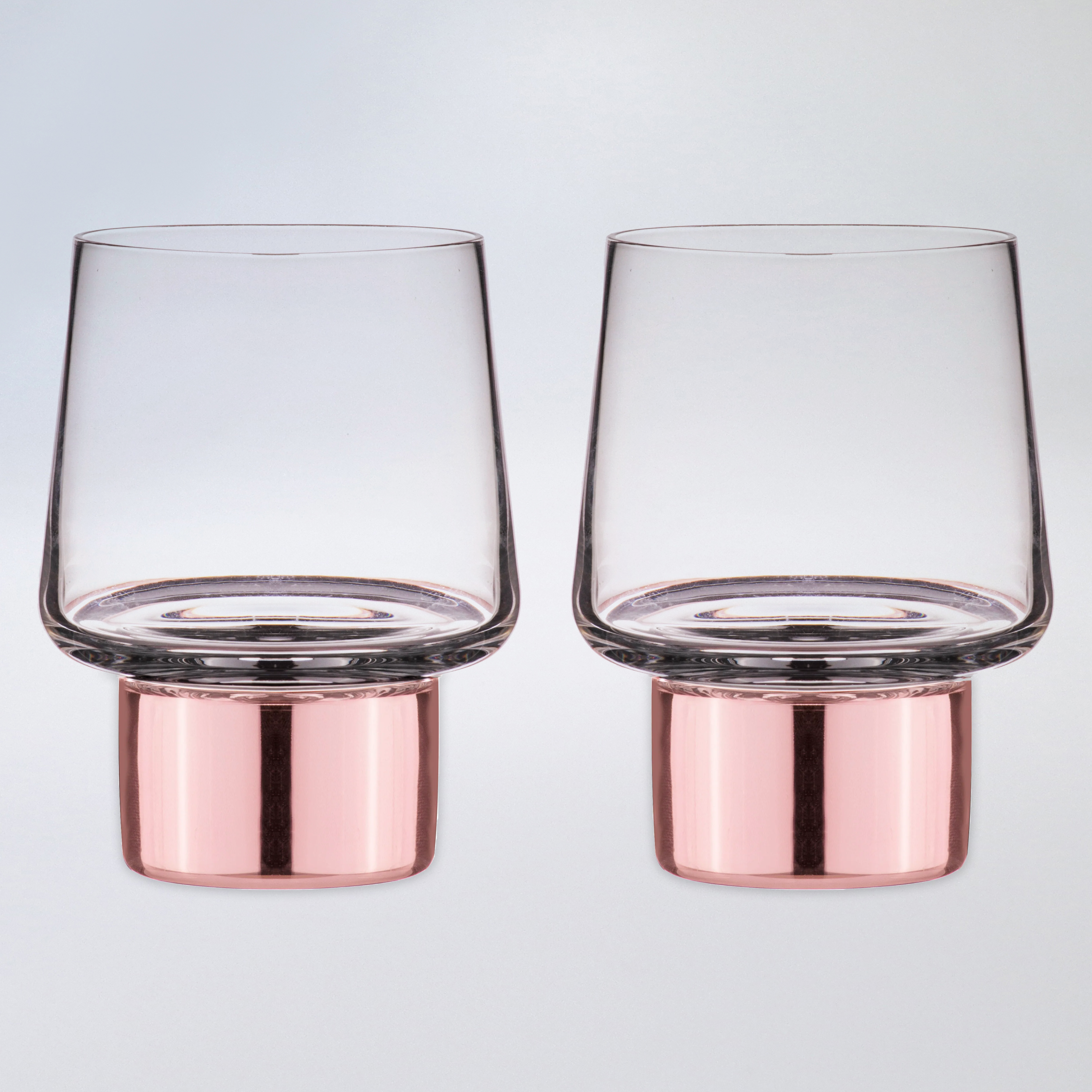 Tempa Aurora Glass Tumbler Set - Rose