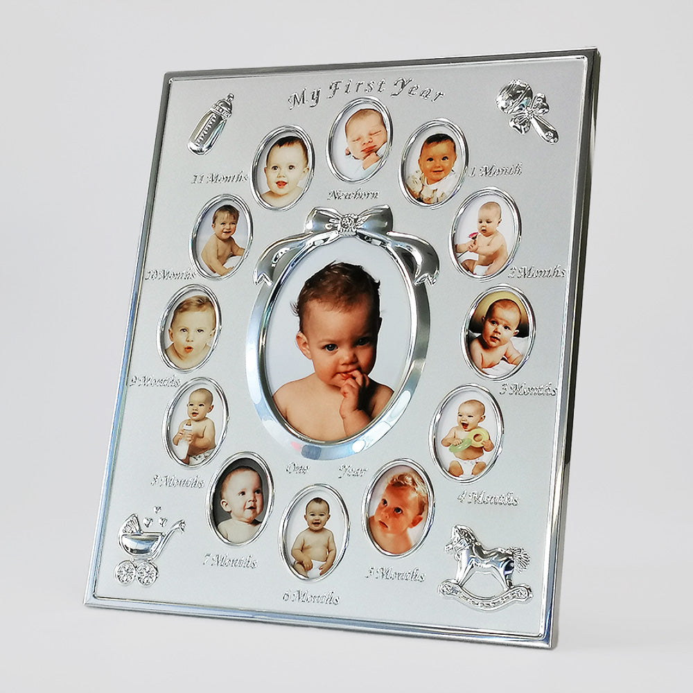 Baby Years' Baby Memories Frame - Silver