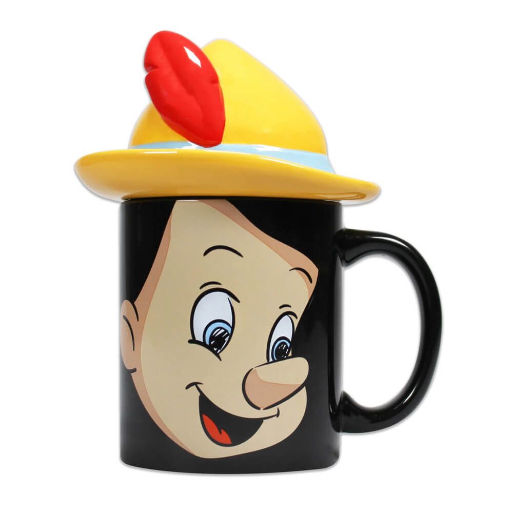 Britto - 'Pinnochio' Mug With Lid