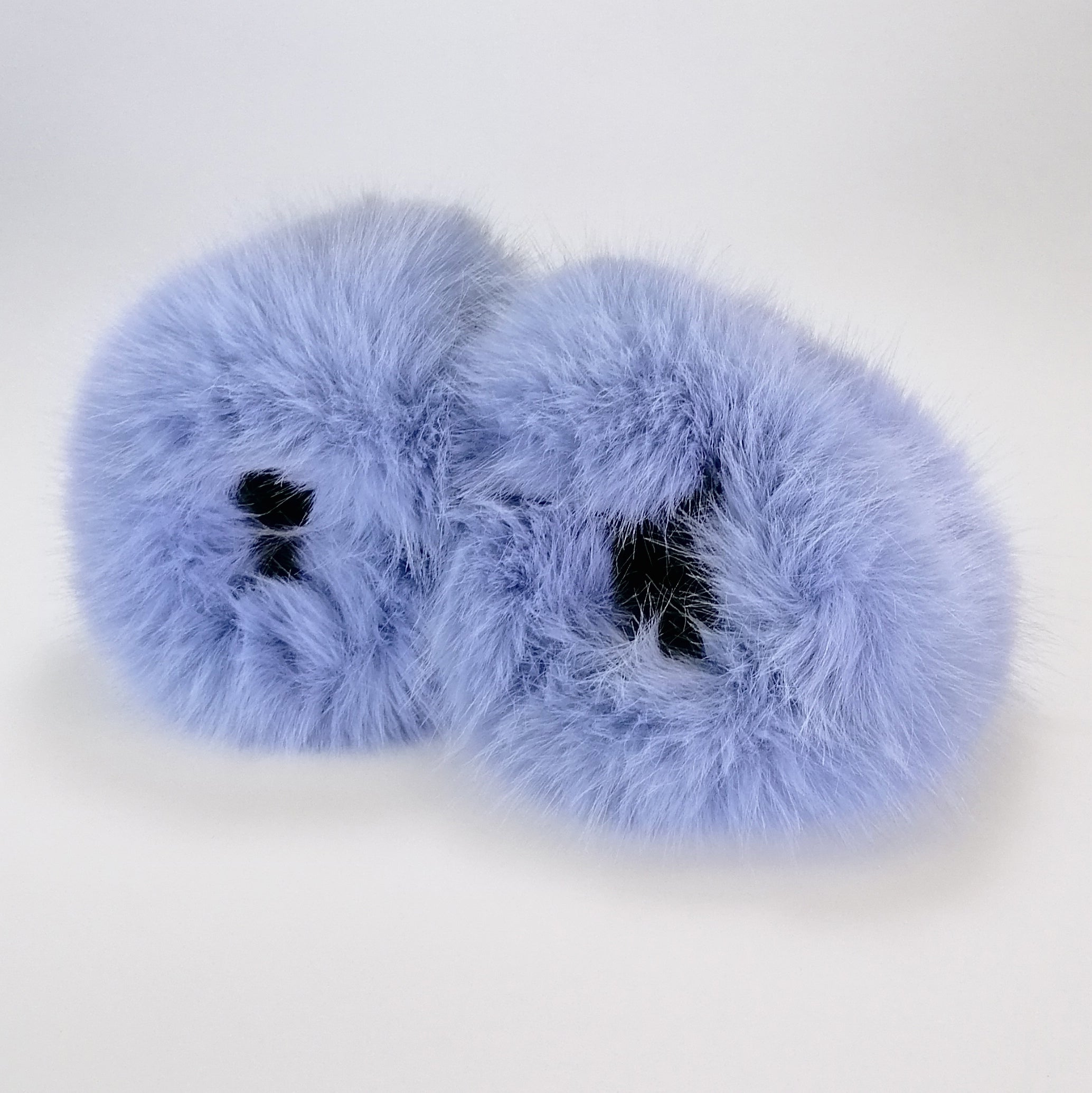 Alice & Lily - Faux Fur Cuffs - Blue