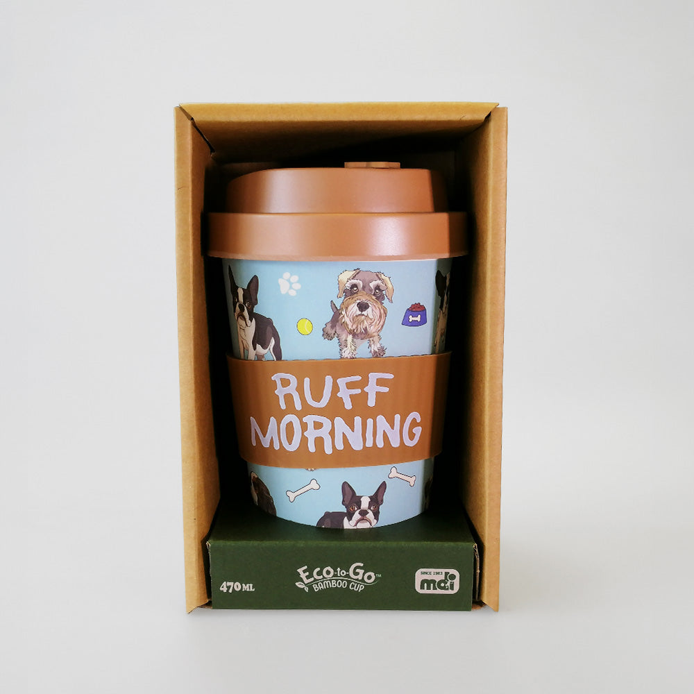 Ruff Morning' Eco Travel Mug