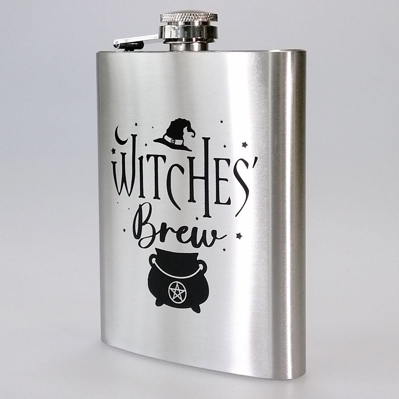 Stainless Steel 'Witches' Brew' Flask - 235ml