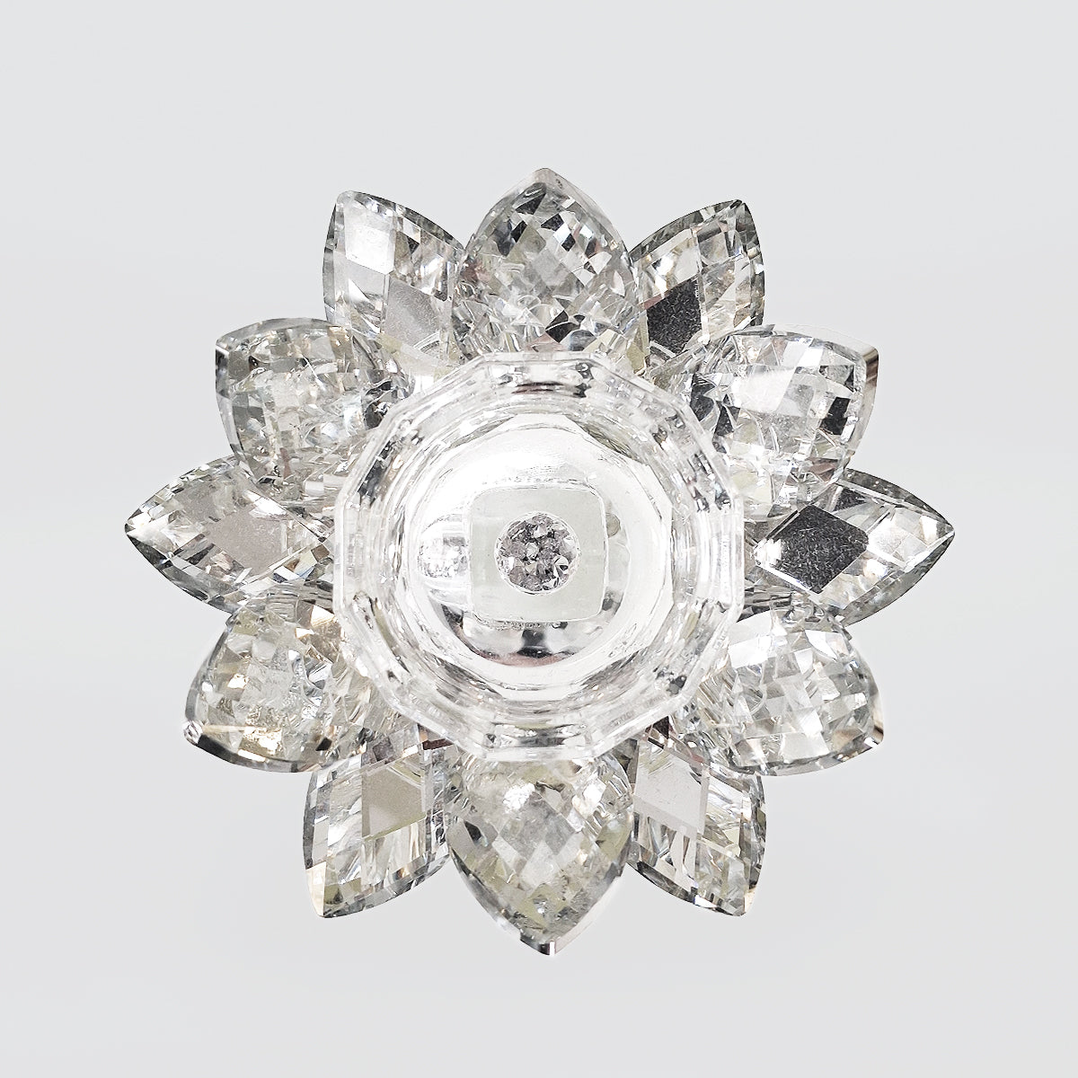 Curved Flower Pillar Candle Stand