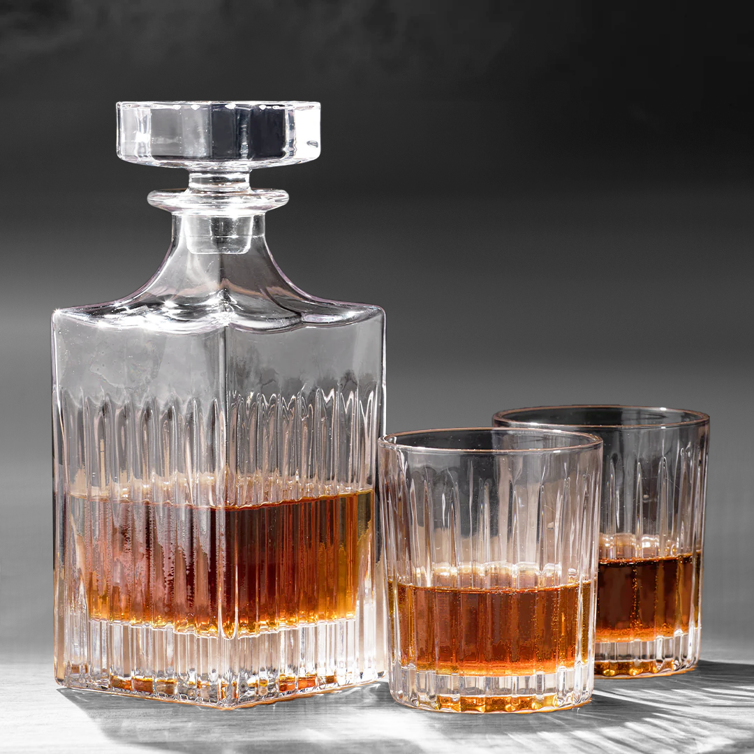 Xavier Whisky 3 Piece Cutglass Set