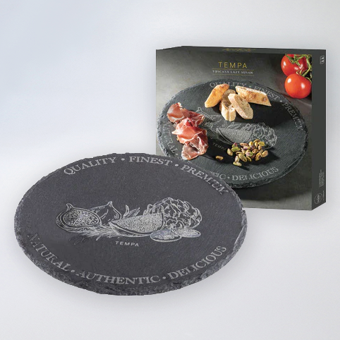 Tempa - Tuscany Slate Lazy Susan