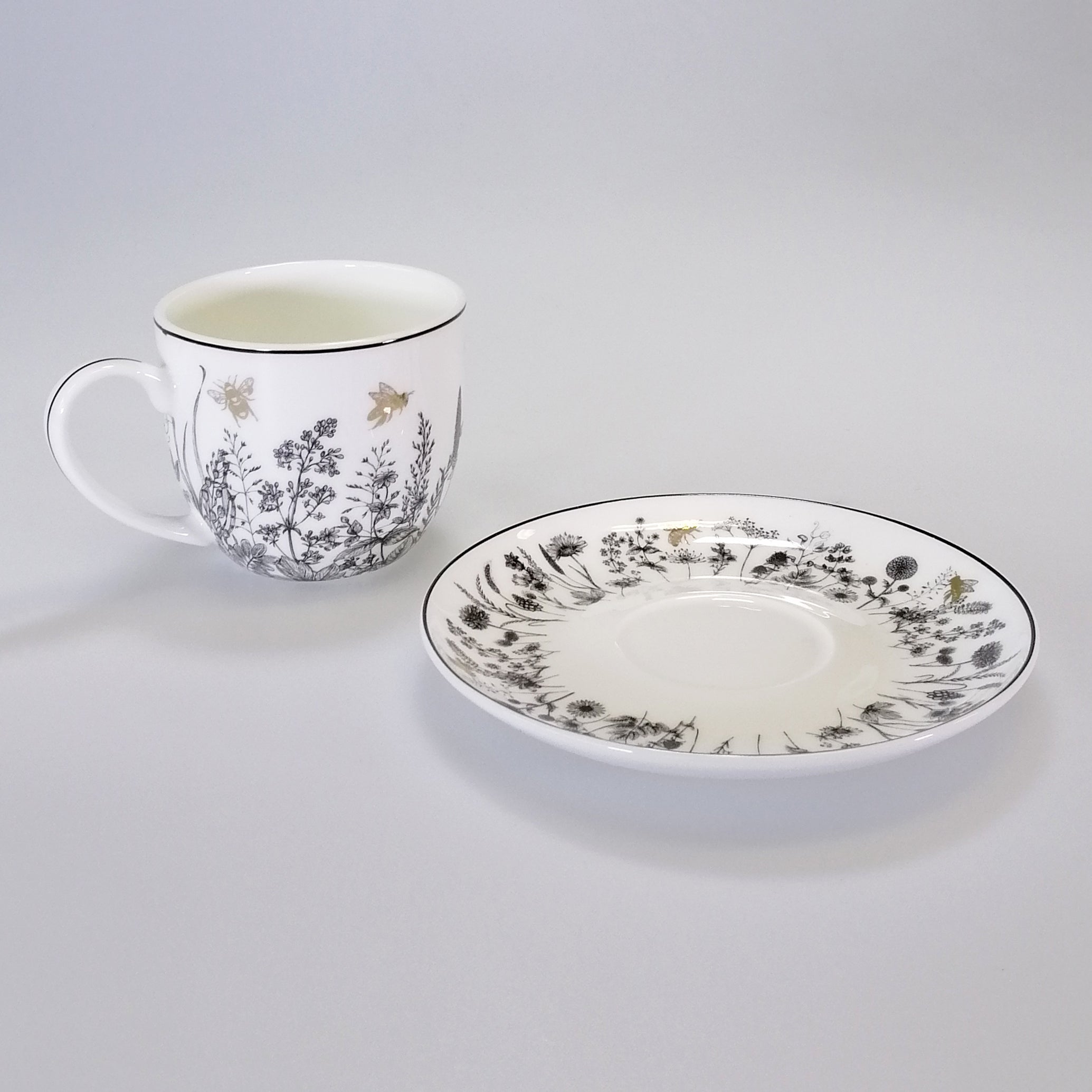 Ashdene Queen Bee Breakfast Cup & Saucer