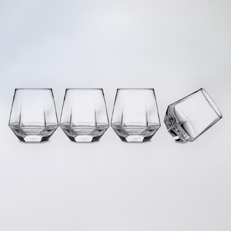 Jaxon Geometric Tumbler - Set of 4