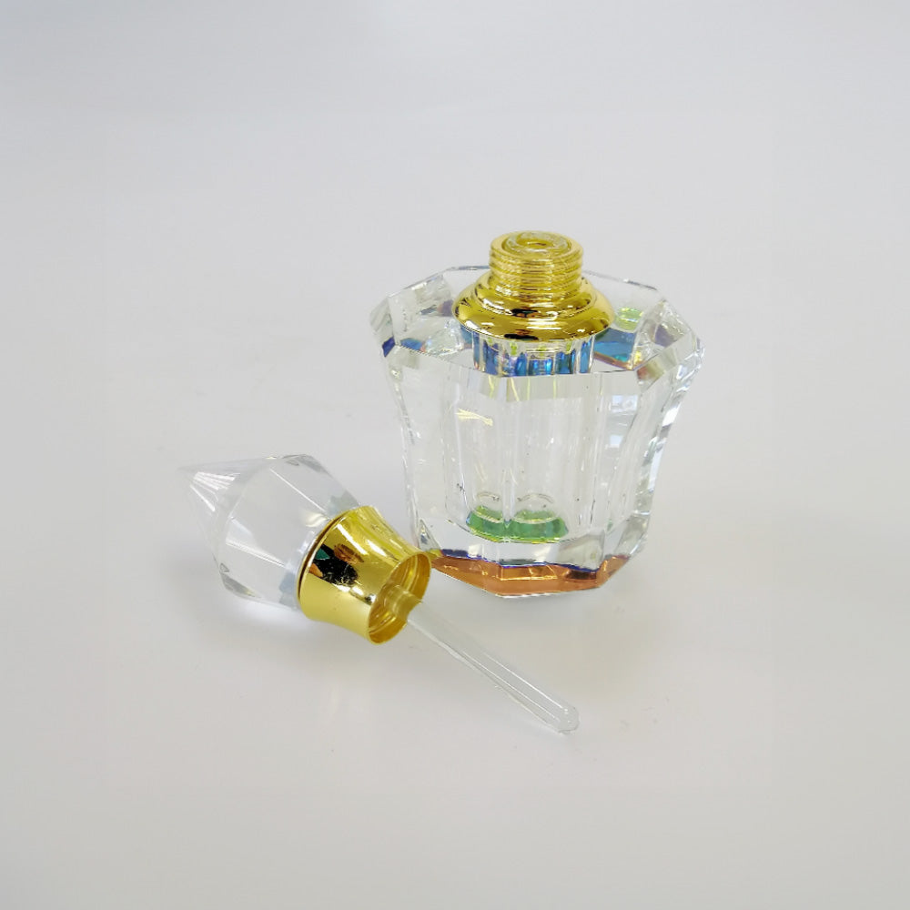 Green Pointed Top Perfume Bottle - 3ml
