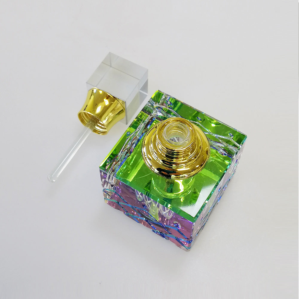 Square Top Iridescent Perfume Bottle - 3ml