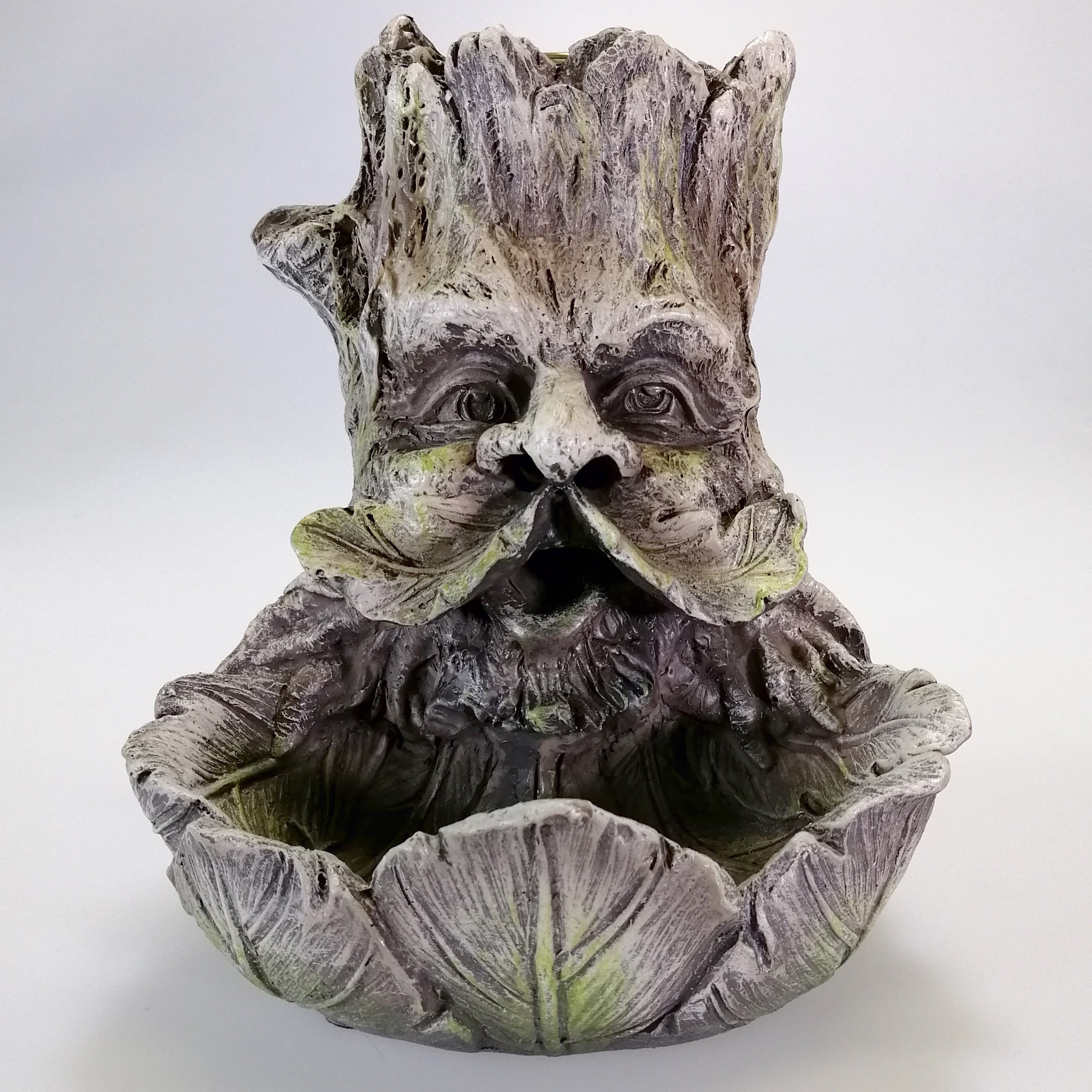 Backflow Incense Burner - 'Green Man'