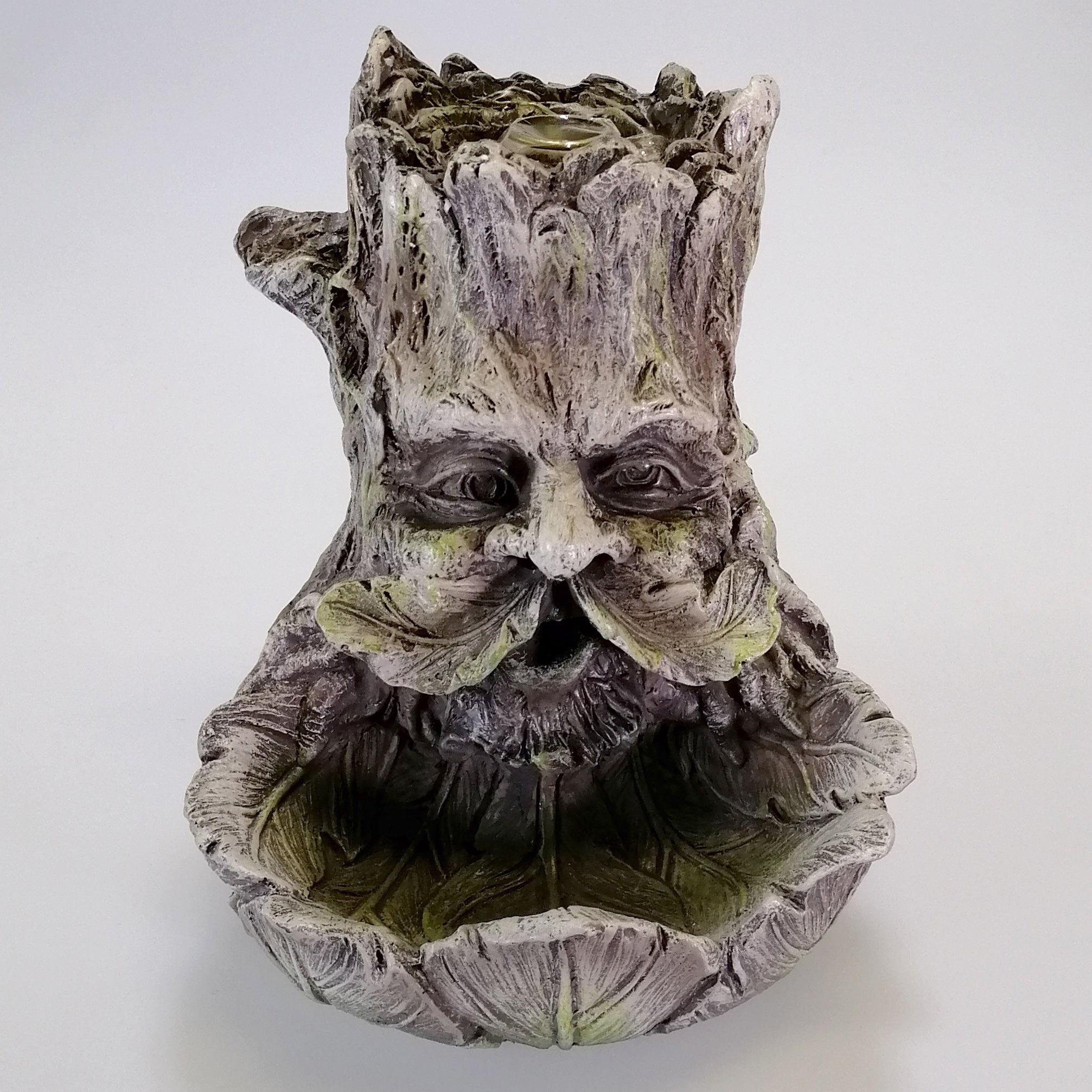 Backflow Incense Burner - 'Green Man'