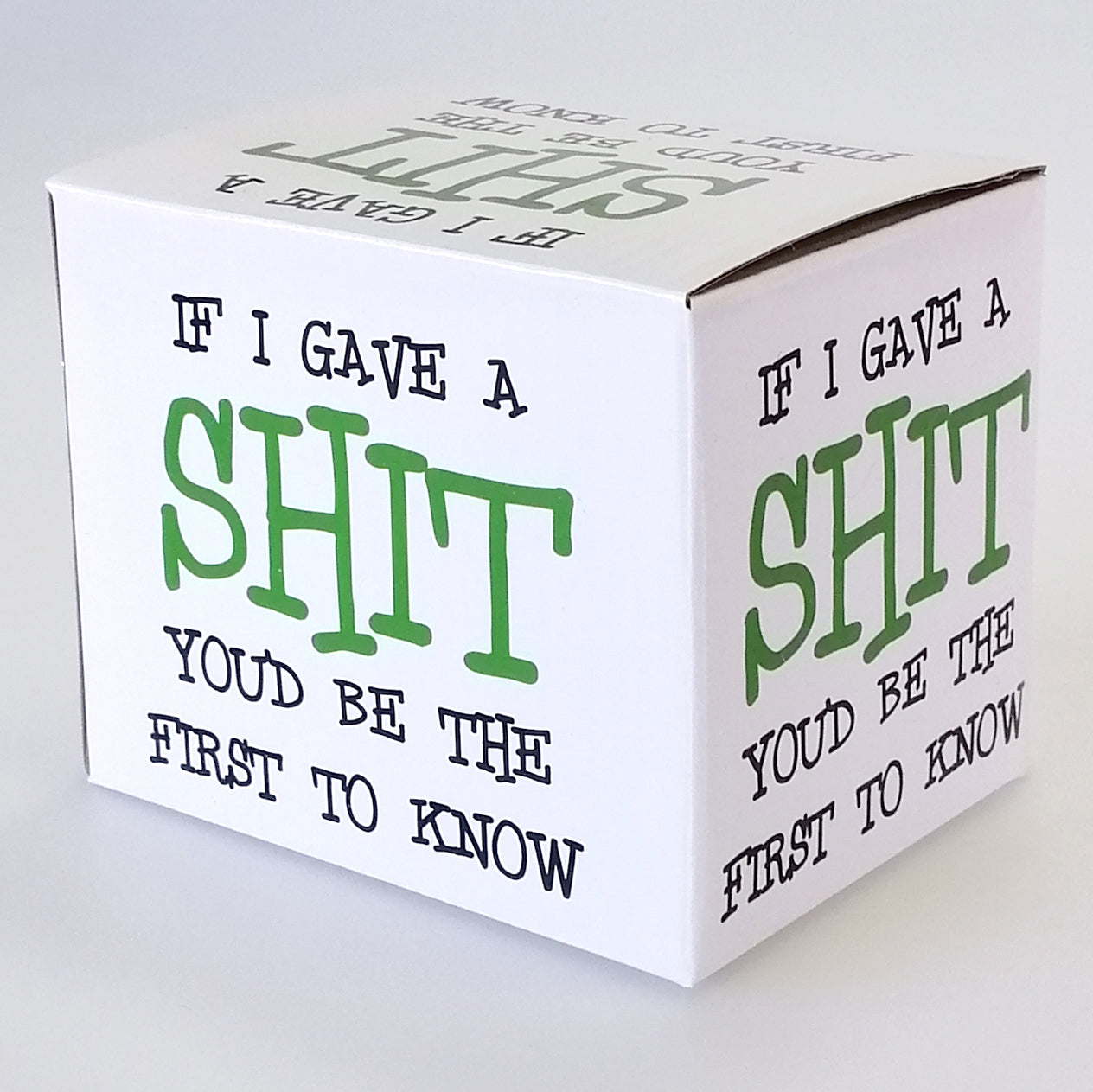 Boxed Mug - 'If I Gave A Shi...'
