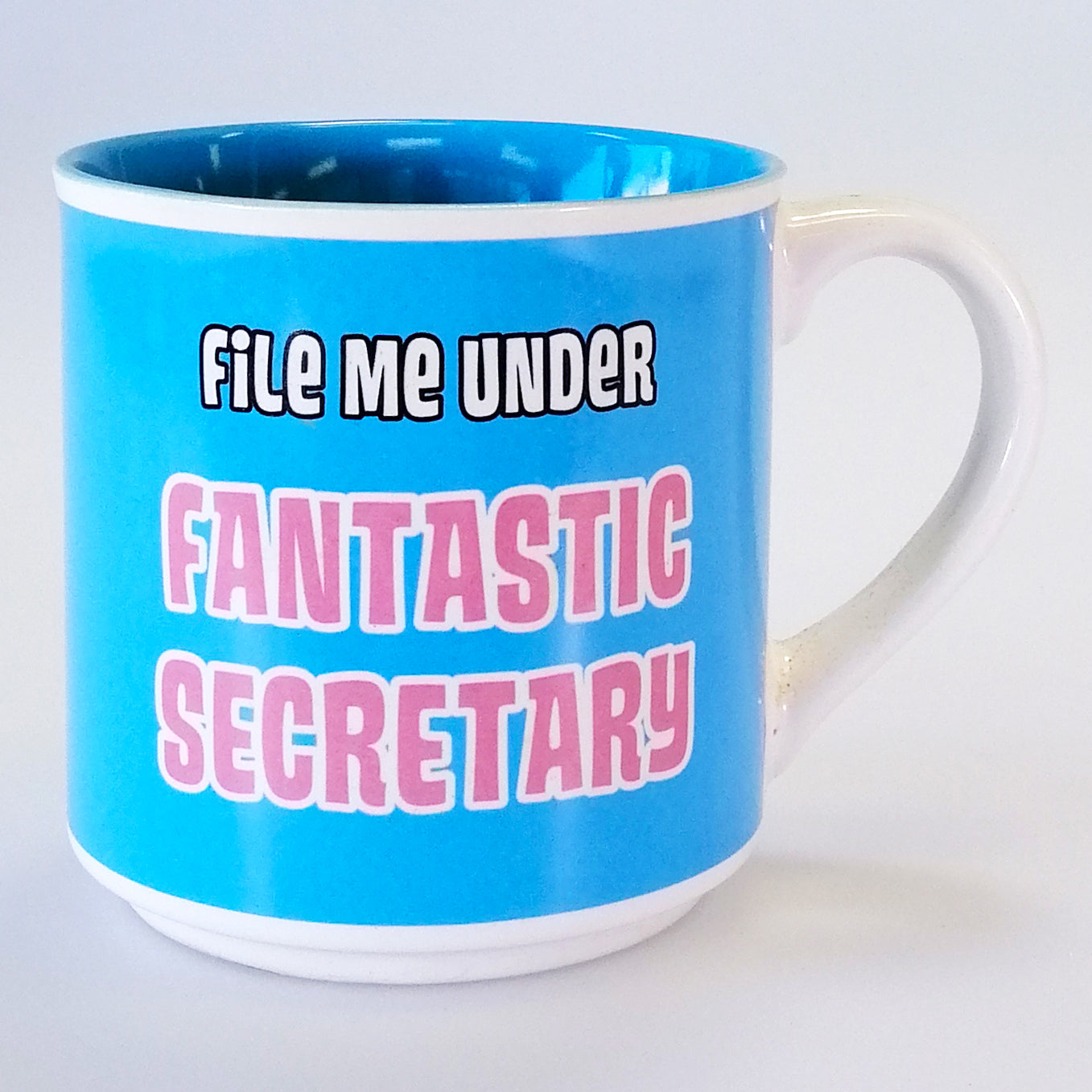 Boxed Mug - 'File Me Under Fantastic Secretary'