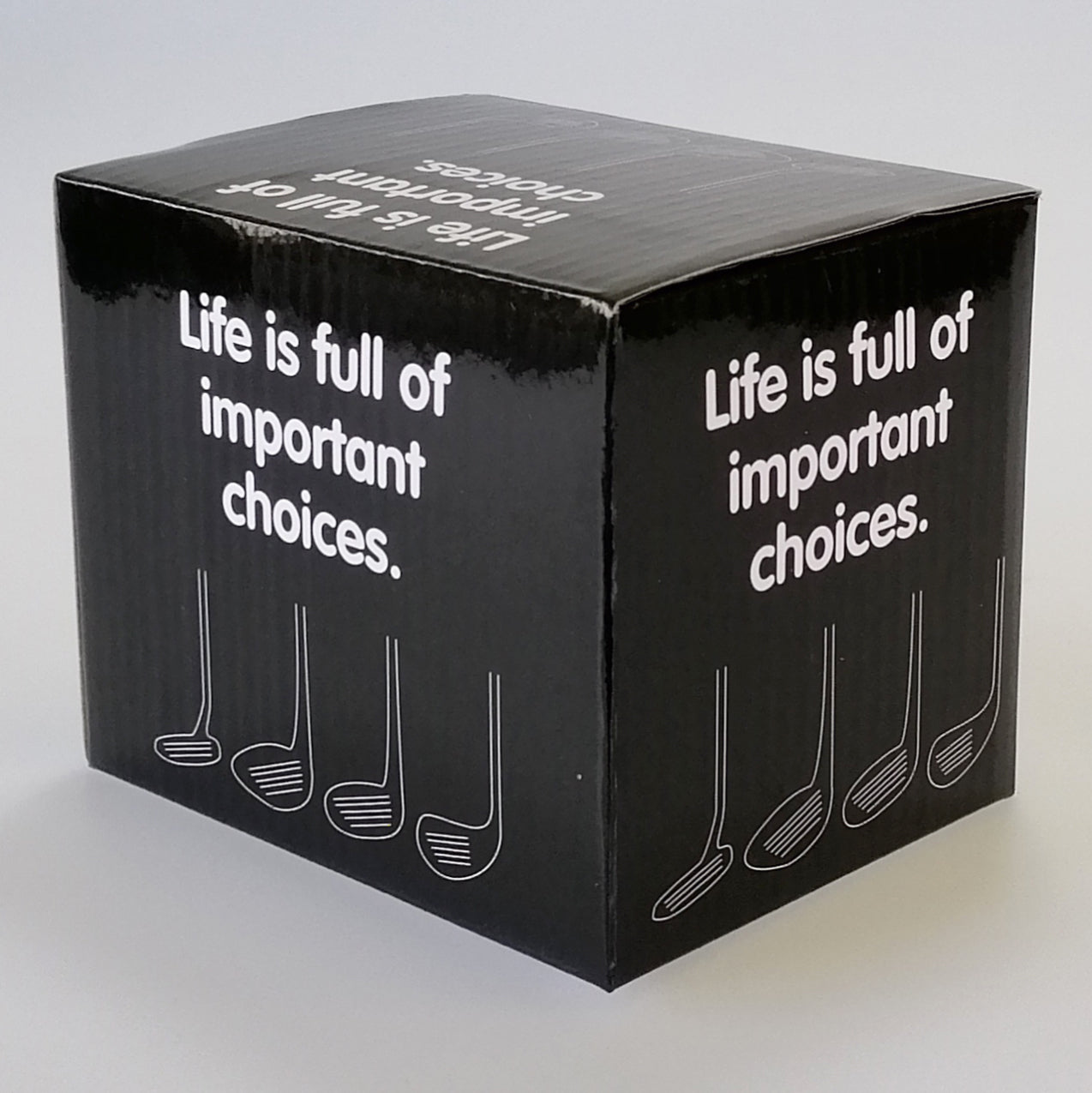 Boxed Mug - 'Life is Full of Important Choices...'